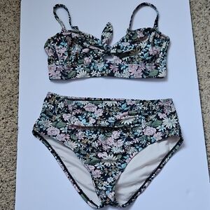 Kona Sol Floral Swimwear